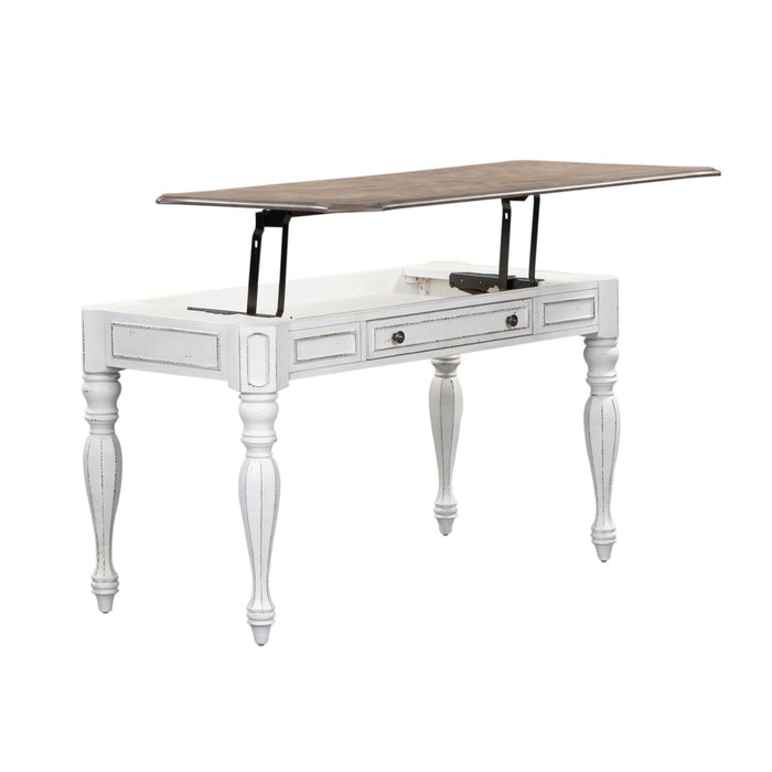 Magnolia Manor Lift Top Writing Desk in Antique White image