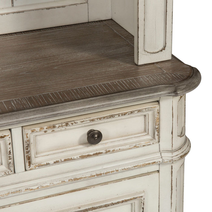 Magnolia Manor 3 Piece Desk & Hutch Set - Furniture House (VA)