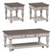 Magnolia Manor 3 Piece Set (1-Cocktail 2-End Tables) - Furniture House (VA)