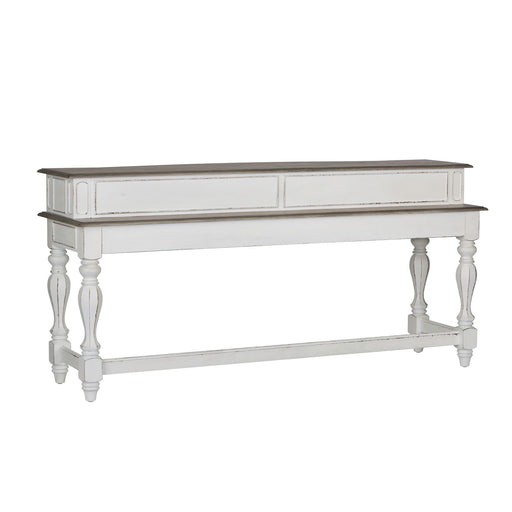 Magnolia Manor 4 Piece Console Set (1-Console 3-Stools) - Furniture House (VA)