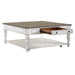Magnolia Manor Oversized Square Cocktail Table - Furniture House (VA)
