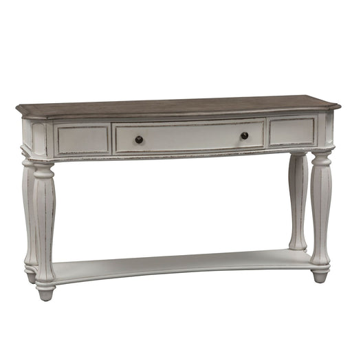 Magnolia Manor Sofa Table in Antique White - Furniture House (VA)