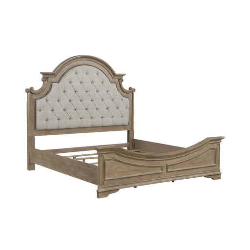 Magnolia Manor King Uph Bed - Furniture House (VA)