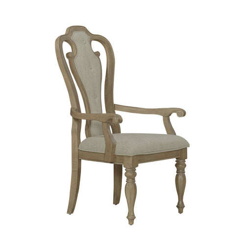 Magnolia Manor Splat Back Uph Arm Chair (RTA) - Furniture House (VA)