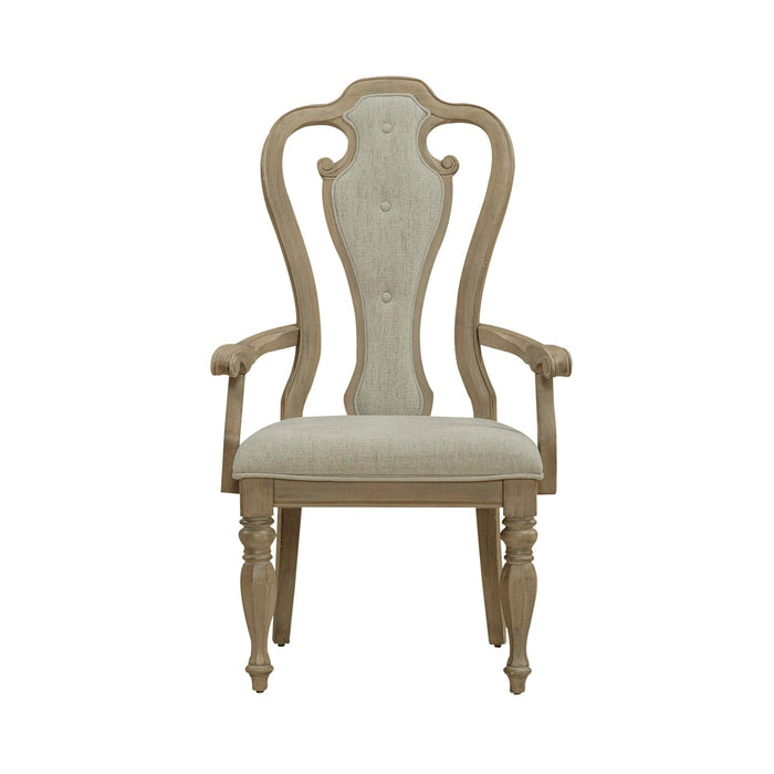 Magnolia Manor Splat Back Uph Arm Chair (RTA) - Furniture House (VA)