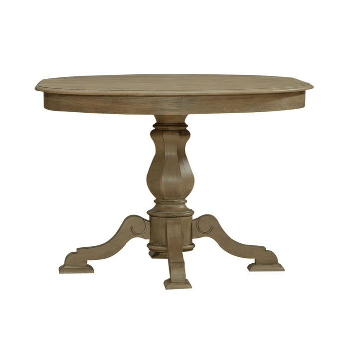 Magnolia Manor Pedestal Table Set - Furniture House (VA)