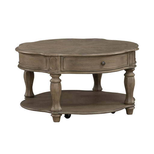 Magnolia Manor Round Cocktail Table - Furniture House (VA)