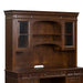 Brayton Manor Jr Executive Credenza Hutch in Cognac - Furniture House (VA)