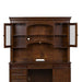 Brayton Manor Jr Executive Credenza Hutch in Cognac - Furniture House (VA)