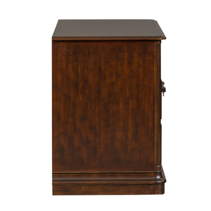 Brayton Manor Jr Executive Media Lateral File in Cognac - Furniture House (VA)