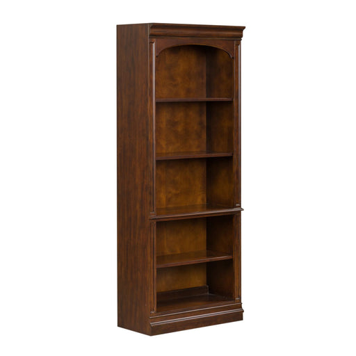 Brayton Manor Jr Executive Open Bookcase in Cognac - Furniture House (VA)