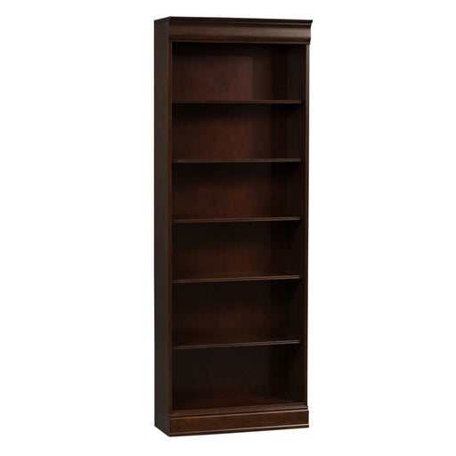 Brayton Manor Jr Executive 82 Inch Bookcase (RTA) in Cognac - Furniture House (VA)
