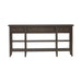 Paradise Valley Hall Console Table in Saddle Brown EST SHIP TIME APPX 4 WEEKS - Furniture House (VA)