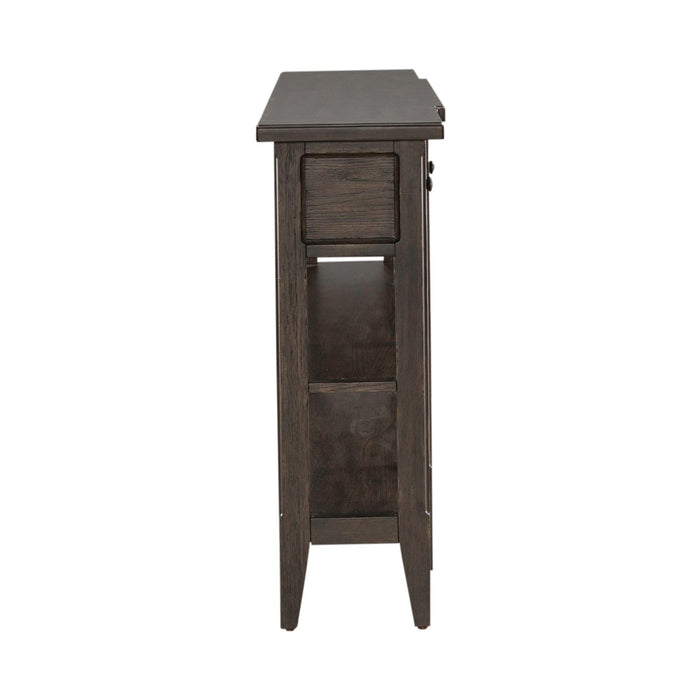 Paradise Valley Hall Console Table in Saddle Brown EST SHIP TIME APPX 4 WEEKS - Furniture House (VA)
