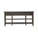 Paradise Valley Hall Console Table in Saddle Brown EST SHIP TIME APPX 4 WEEKS - Furniture House (VA)