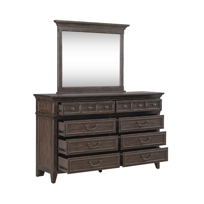 Paradise Valley Dresser & Mirror - Furniture House (VA)