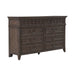 Paradise Valley 8 Drawer Dresser in Saddle Brown - Furniture House (VA)