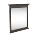 Paradise Valley Landscape Mirror in Saddle Brown - Furniture House (VA)