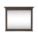 Paradise Valley Landscape Mirror in Saddle Brown - Furniture House (VA)