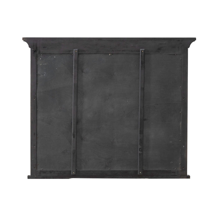 Paradise Valley Landscape Mirror in Saddle Brown - Furniture House (VA)