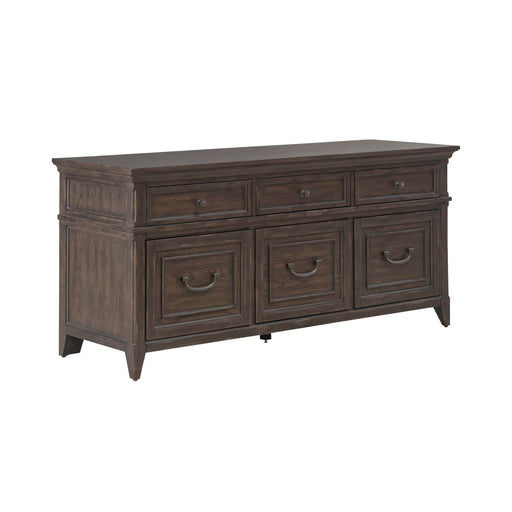 Paradise Valley Credenza in Saddle Brown - Furniture House (VA)