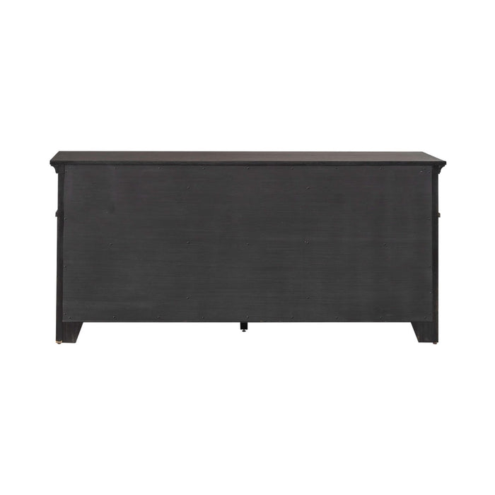 Paradise Valley Credenza in Saddle Brown - Furniture House (VA)