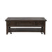 Paradise Valley Rectangular Cocktail Table in Saddle Brown - Furniture House (VA)