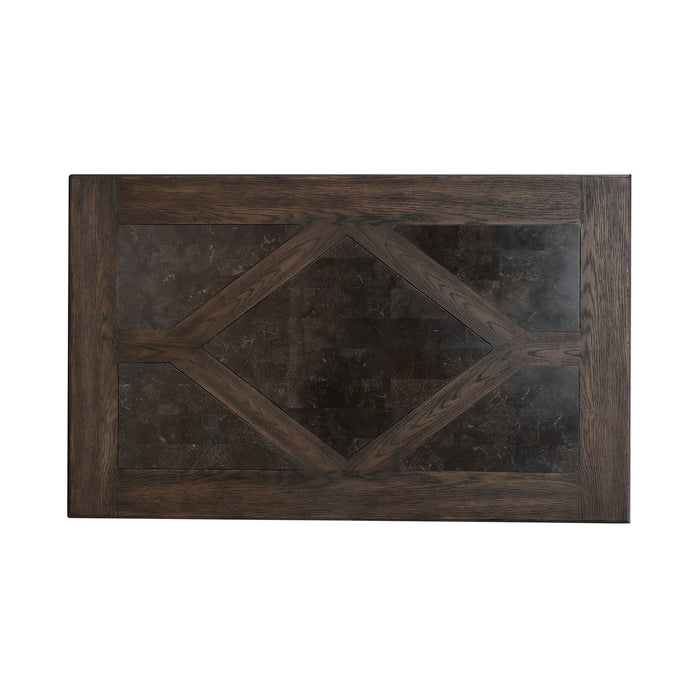 Paradise Valley Rectangular Cocktail Table in Saddle Brown - Furniture House (VA)