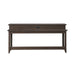 Paradise Valley Console Bar Table in Saddle Brown - Furniture House (VA)