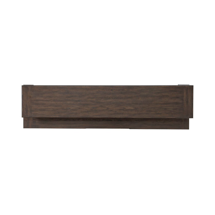 Paradise Valley Console Bar Table in Saddle Brown - Furniture House (VA)