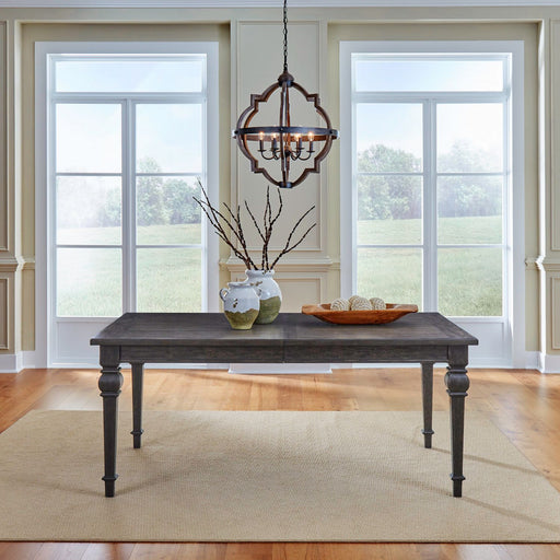 Paradise Valley Rectangular Leg Table in Saddle Brown - Furniture House (VA)