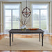 Paradise Valley Rectangular Leg Table in Saddle Brown image
