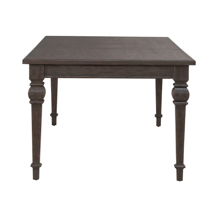 Paradise Valley Rectangular Leg Table in Saddle Brown image
