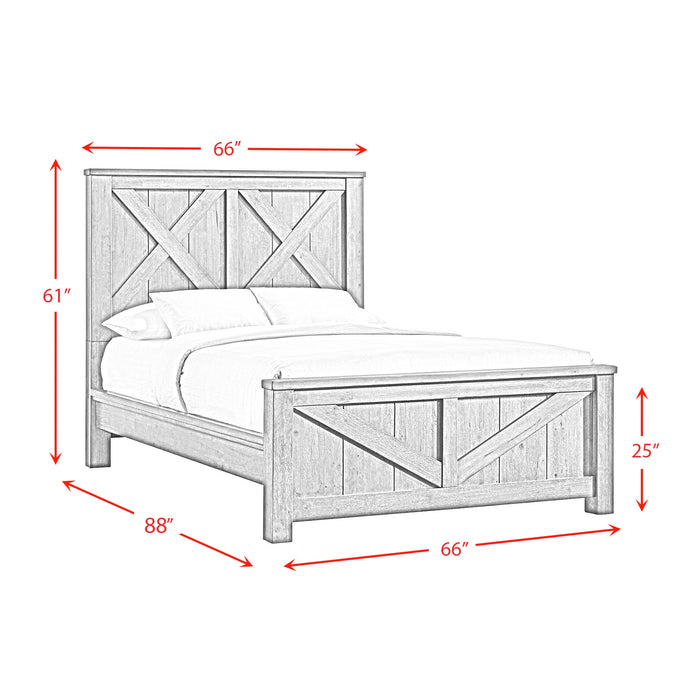 Maverick Bedroom Set with 2 Nightstands