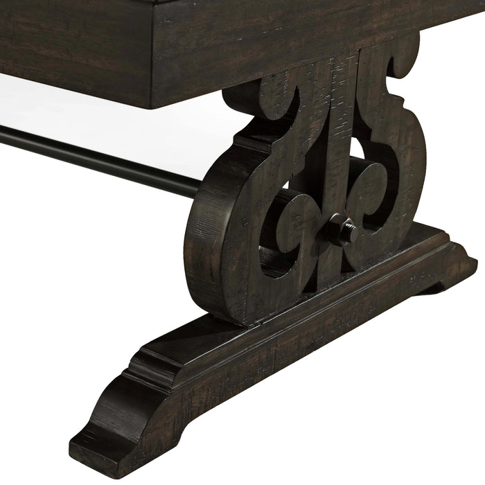 Stone Occasional Side Table With PU Base