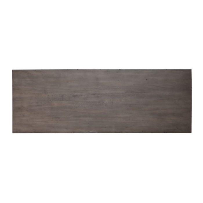 Ocean Isle Buffet in Antique White with Weathered Pine - Furniture House (VA)