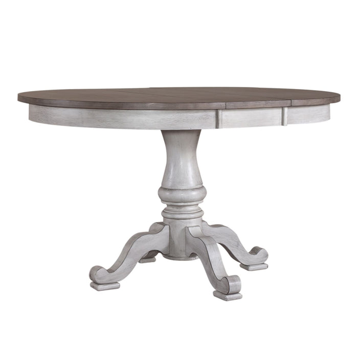 Ocean Isle 5 Piece Pedestal Table Set - Furniture House (VA)