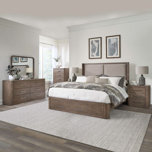 South Bend King California Shelter Bed, Dresser & Mirror, Chest, Night Stand image