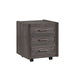 Modern Edge Castered Filing Cabinet - Furniture House (VA)