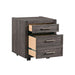 Modern Edge Castered Filing Cabinet - Furniture House (VA)