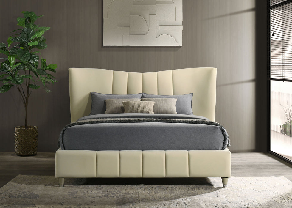 Evelyn Panel Platform Bed
