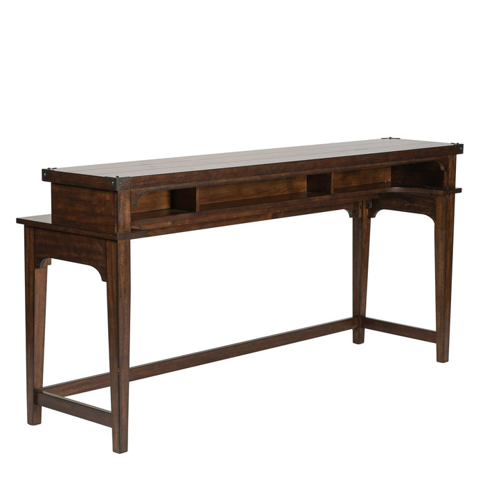 Aspen Skies 4 Piece Console Set (1-Console 3-Stools) - Furniture House (VA)
