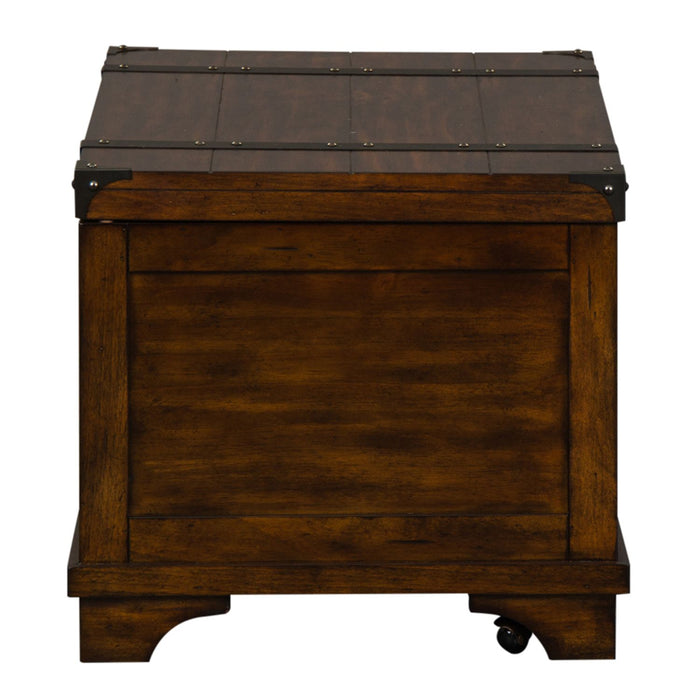 Aspen Skies Storage Trunk in Russet Brown - Furniture House (VA)