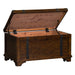 Aspen Skies Storage Trunk in Russet Brown - Furniture House (VA)