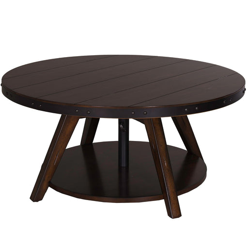 Aspen Skies Motion Cocktail Table in Russet Brown - Furniture House (VA)