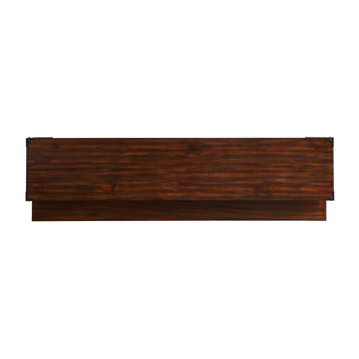 Aspen Skies Console Bar Table in Russet Brown - Furniture House (VA)