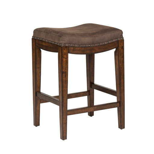 Aspen Skies Uph Barstool in Russet Brown - Furniture House (VA)