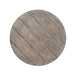 Sedona Round End Table in Heavy Distressed White image