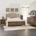Harrison Heights Queen Shelter Bed, Dresser & Mirror, Chest, Night Stand image