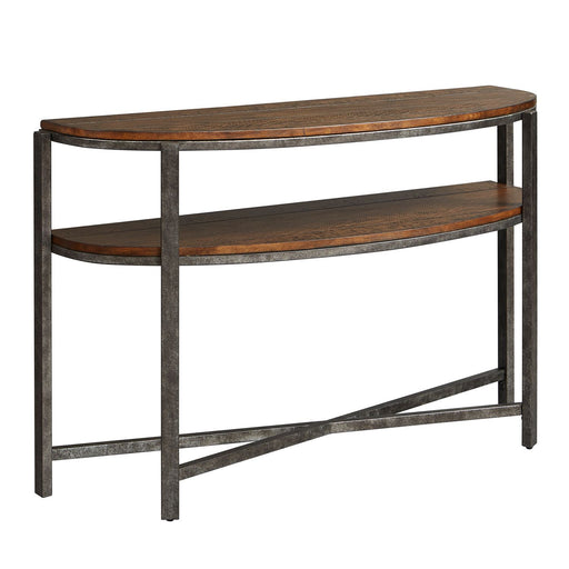 Breckinridge Demilune Sofa Table in Mahogany - Furniture House (VA)